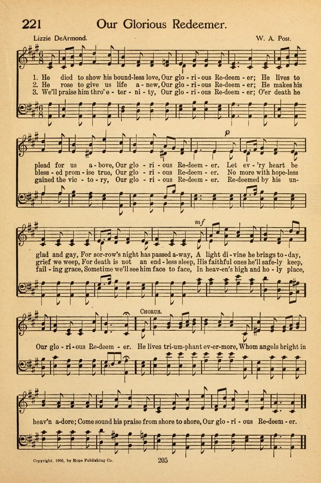 Sunday School Voices: a collection of sacred songs page 211