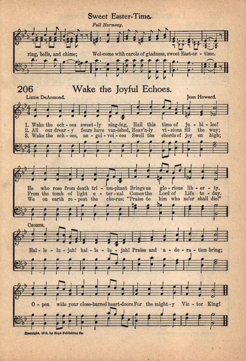 Sunday School Voices, No.2 page 205