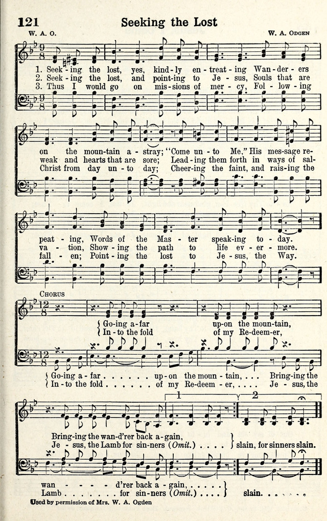Standard Songs of Evangelism page 122