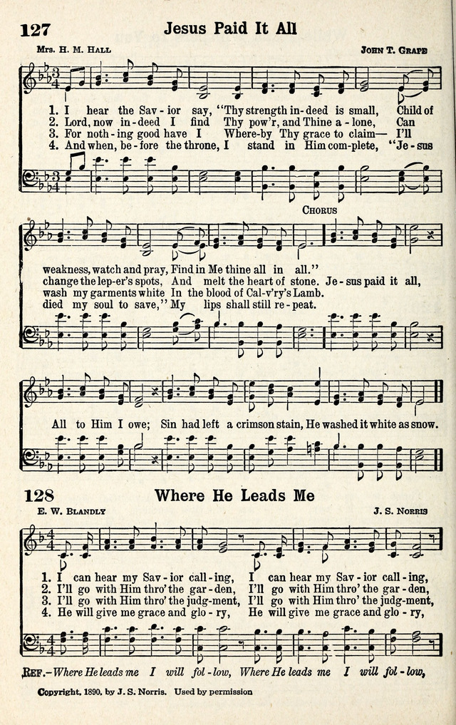 Standard Songs of Evangelism page 127