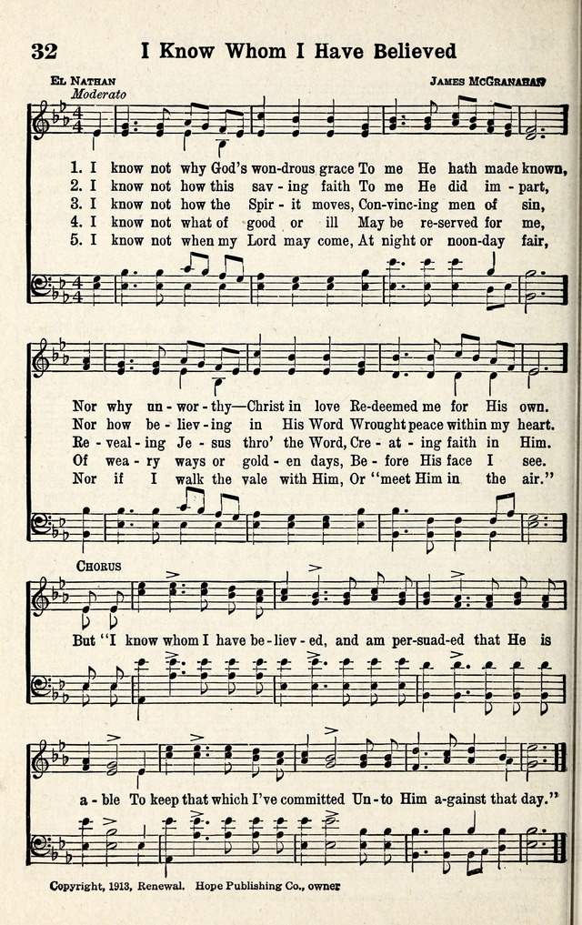 Standard Songs of Evangelism page 33