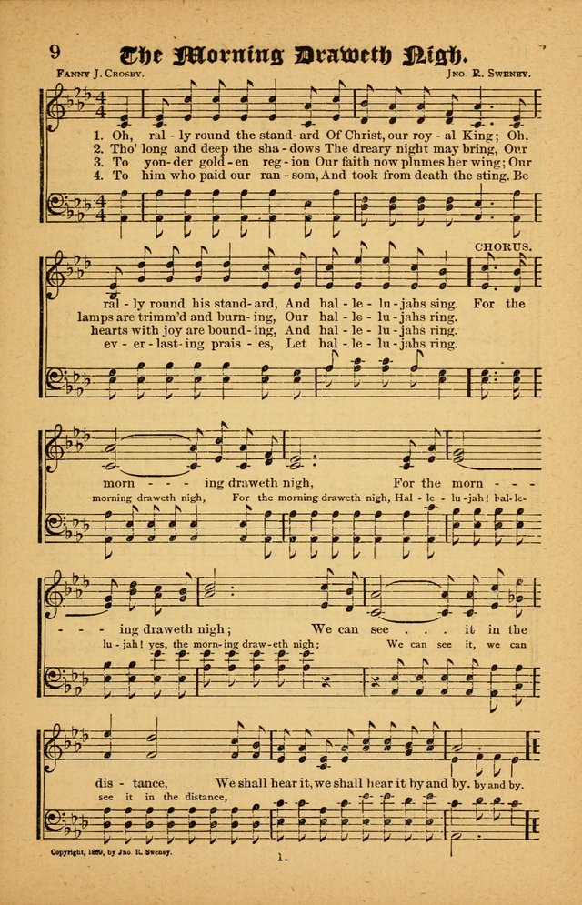 The Silver Trumpet: a collection of new and selected hymns; for use in public worship, revival services, prayer and social meetings, and Sunday schools page 11