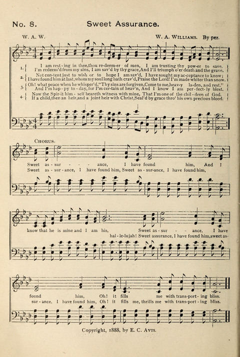 Silver Tones: a new temperance and prohibition song book, containing the most popular songs sung by The Silver Lake Quartette page 10
