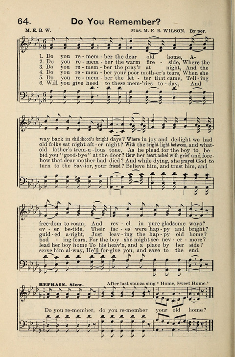 Silver Tones: a new temperance and prohibition song book, containing the most popular songs sung by The Silver Lake Quartette page 120