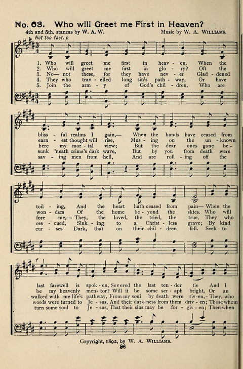 Silver Tones: a new temperance and prohibition song book, containing the most popular songs sung by The Silver Lake Quartette page 86
