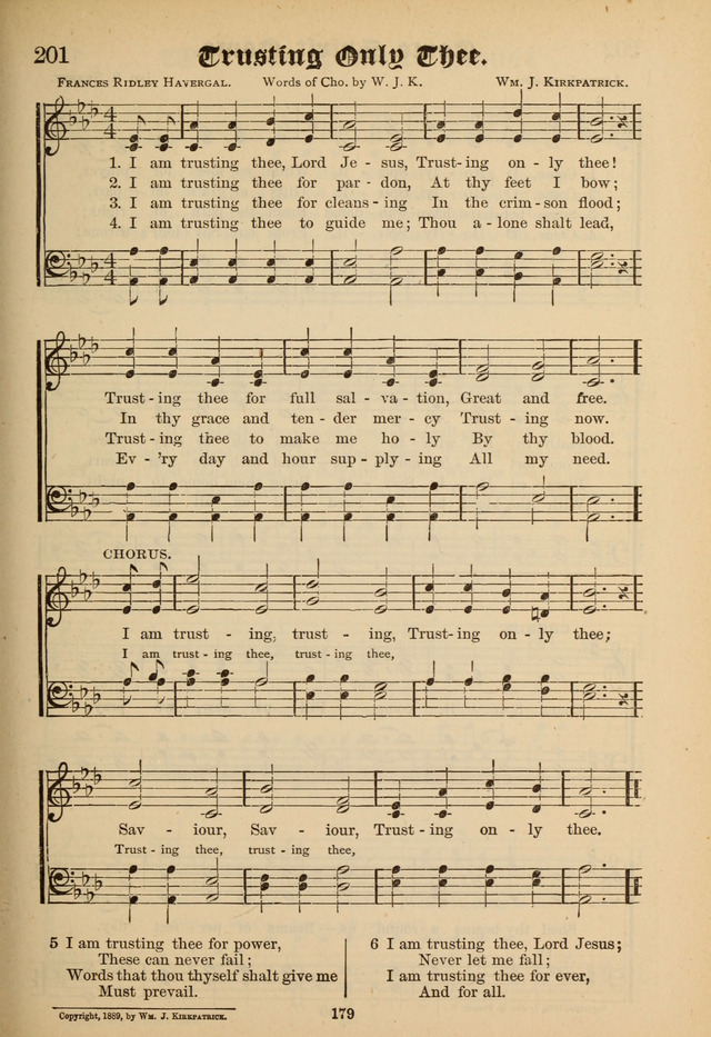 Sacred Trio: comprising Redemption Songs, Showers of Blessing, the Joyful Sound page 175