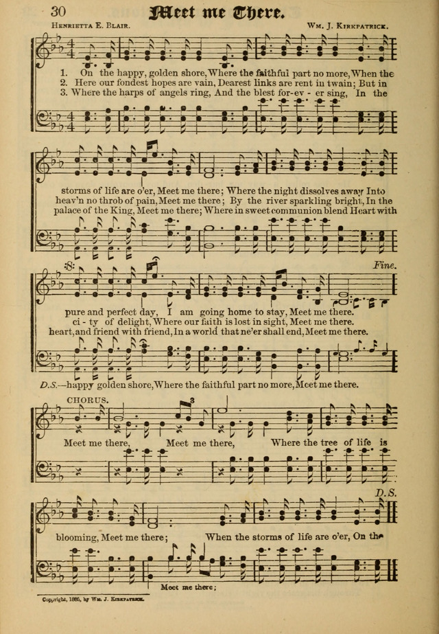 Sacred Trio: comprising Redemption Songs, Showers of Blessing, the Joyful Sound page 28