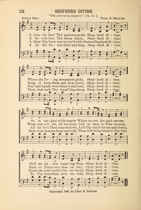 Songs Tried and Proved: for the user of prayer meetings, Sunday schools, general evangelistic work, and the home circle page 112