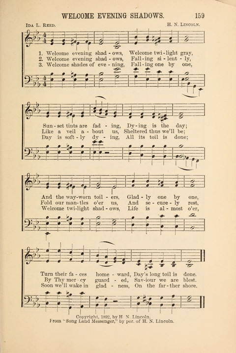 Songs Tried and Proved: for the user of prayer meetings, Sunday schools, general evangelistic work, and the home circle page 159