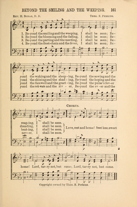 Songs Tried and Proved: for the user of prayer meetings, Sunday schools, general evangelistic work, and the home circle page 161