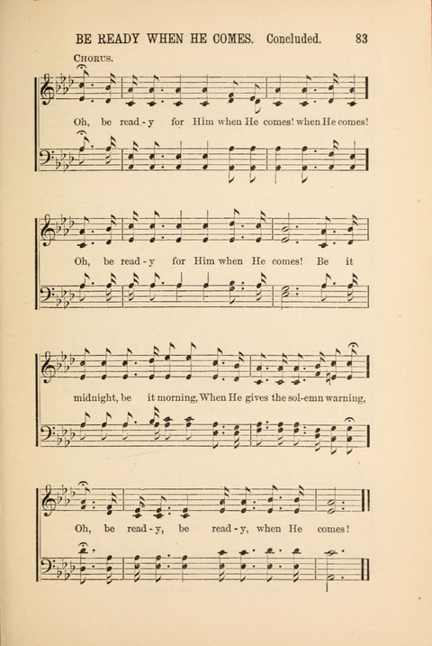 Songs Tried and Proved: for the user of prayer meetings, Sunday schools, general evangelistic work, and the home circle page 83