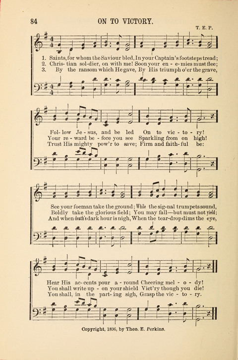 Songs Tried and Proved: for the user of prayer meetings, Sunday schools, general evangelistic work, and the home circle page 84