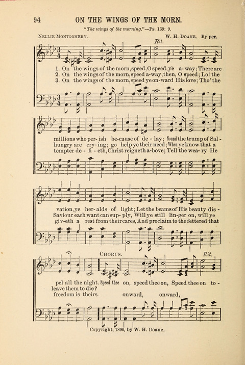 Songs Tried and Proved: for the user of prayer meetings, Sunday schools, general evangelistic work, and the home circle page 94