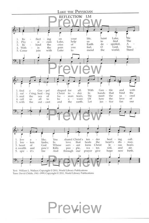 Singing the Sacred: psalms, hymns, and spiritual songs (Vol 1) page 49