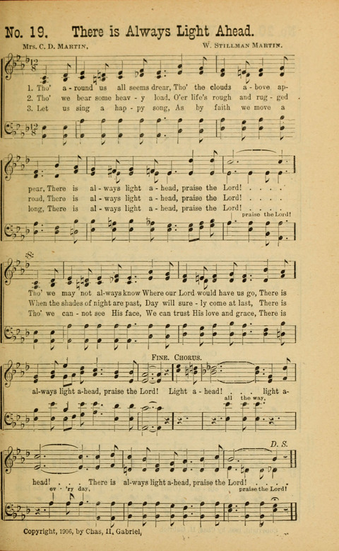Sing Unto the Lord: A Collection of Sacred Songs page 19