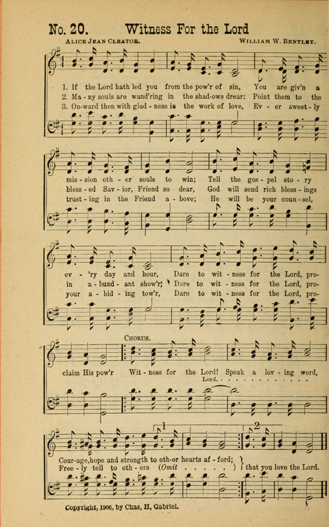 Sing Unto the Lord: A Collection of Sacred Songs page 20