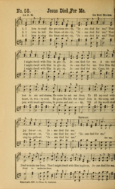 Sing Unto the Lord: A Collection of Sacred Songs page 58