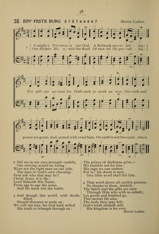 Student Volunteer Hymnal: Fourth International Convention, Toronto, 1902 page 38