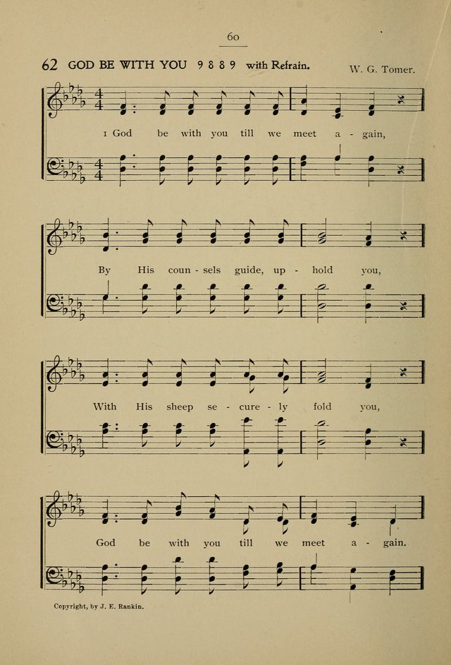 Student Volunteer Hymnal: Fourth International Convention, Toronto, 1902 page 60