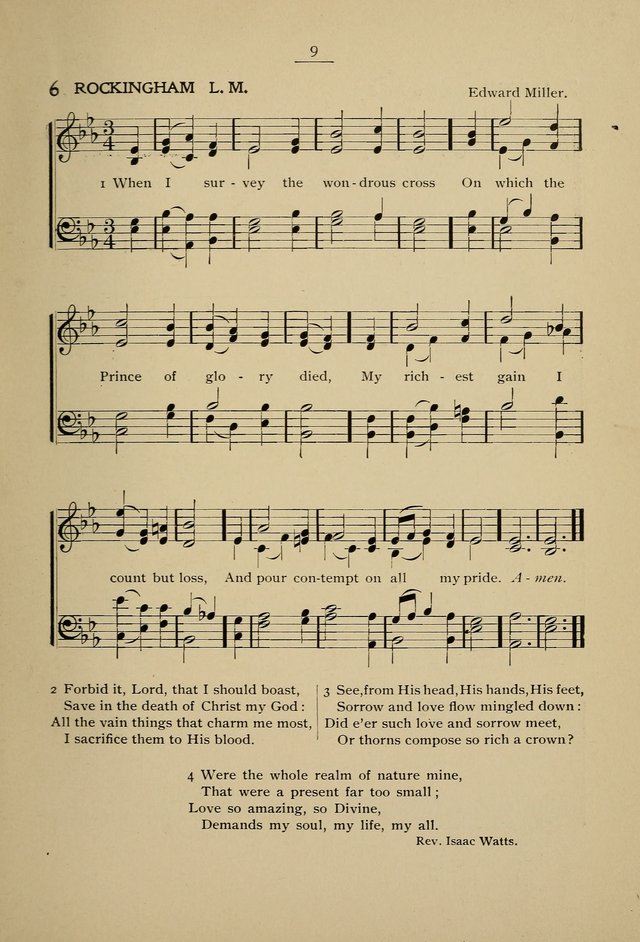 Student Volunteer Hymnal: Fourth International Convention, Toronto, 1902 page 9