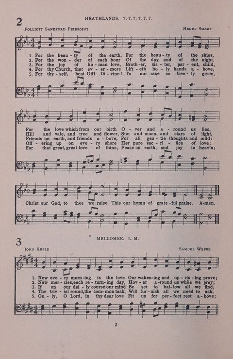 Student Volunteer Hymnal page 2