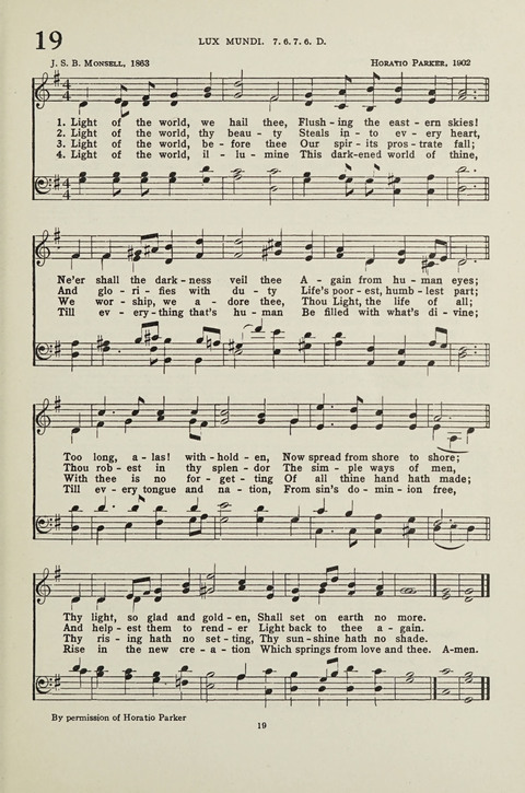 Student Volunteer Hymnal: Student Volunteer Movement for Foreign Missions, Indianapolis Convention, 1923-24 page 15