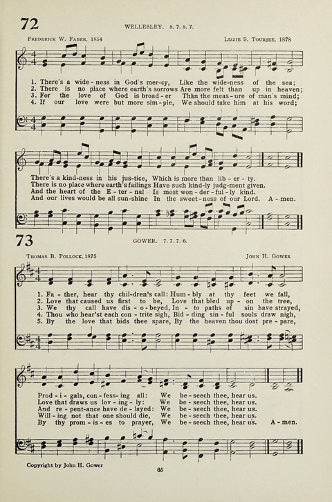 Student Volunteer Hymnal: Student Volunteer Movement for Foreign Missions, Indianapolis Convention, 1923-24 page 61