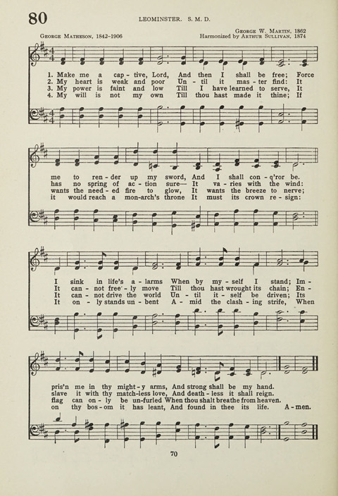 Student Volunteer Hymnal: Student Volunteer Movement for Foreign Missions, Indianapolis Convention, 1923-24 page 66