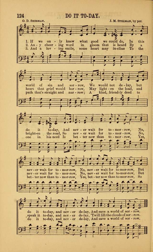 Singing on the Way: a collection of hymns and tunes for Sunday schools, social worship and congregations page 124