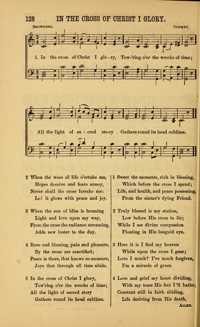 Singing on the Way: a collection of hymns and tunes for Sunday schools, social worship and congregations page 128