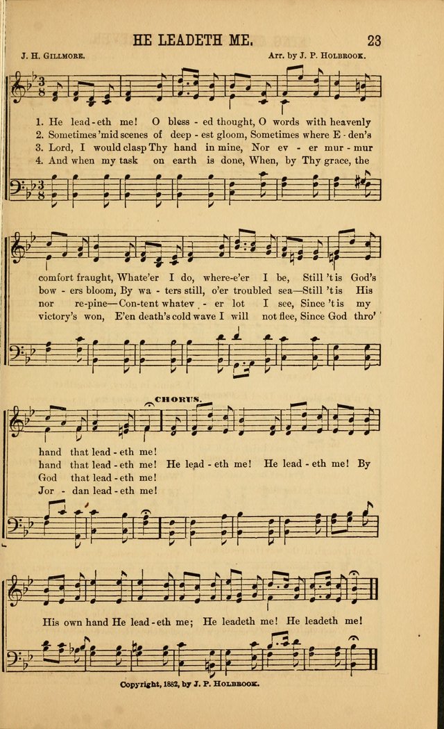 Singing on the Way: a collection of hymns and tunes for Sunday schools, social worship and congregations page 23