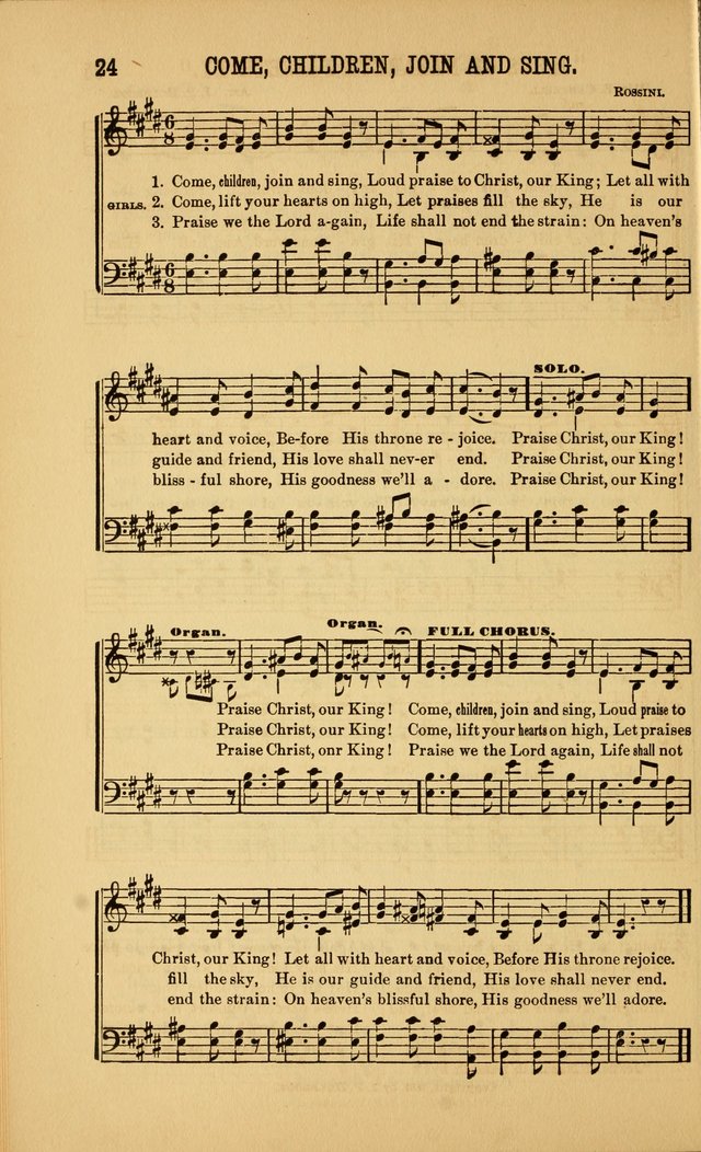 Singing on the Way: a collection of hymns and tunes for Sunday schools, social worship and congregations page 24
