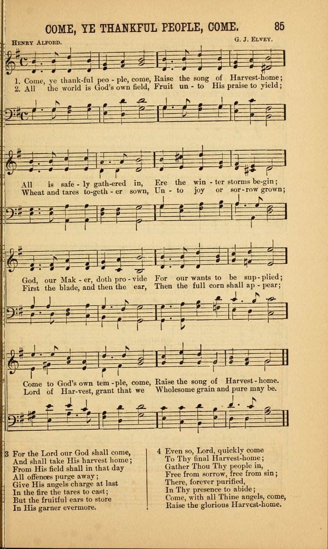 Singing on the Way: a collection of hymns and tunes for Sunday schools, social worship and congregations page 85