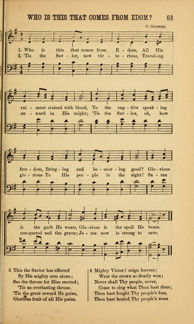 Singing on the Way: a collection of hymns and tunes for Sunday schools, social worship and congregations page 93