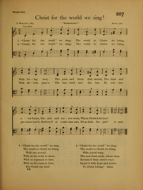 Songs of Worship: for the Sunday School page 187