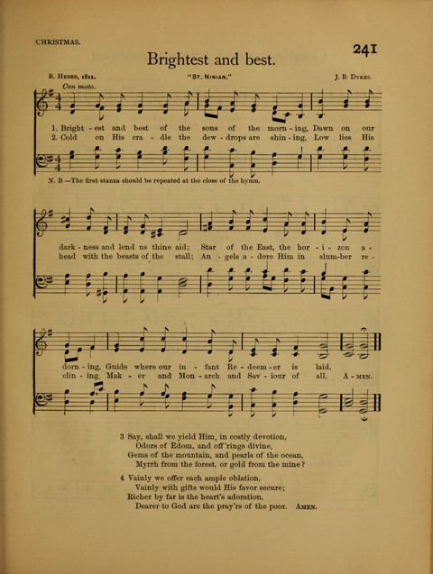 Songs of Worship: for the Sunday School page 221