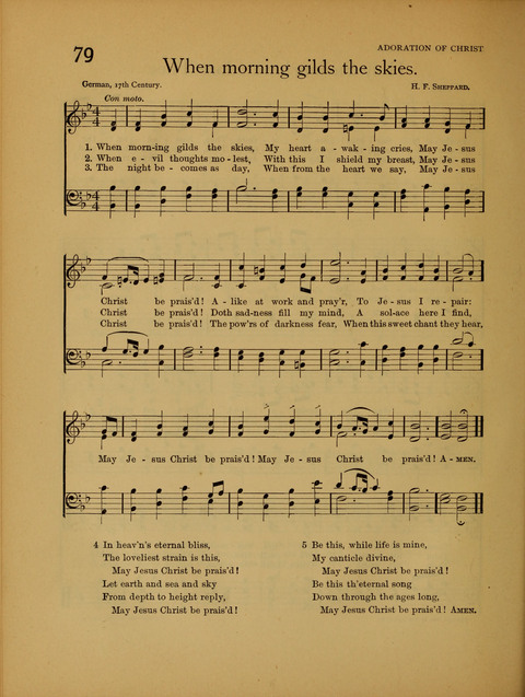 Songs of Worship: for the Sunday School page 72