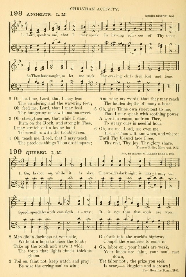 Songs of Work and Worship: a collection of hymns and tunes for devotional and evangelistic meetings page 123