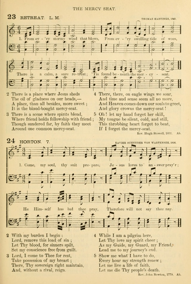 Songs of Work and Worship: a collection of hymns and tunes for devotional and evangelistic meetings page 22