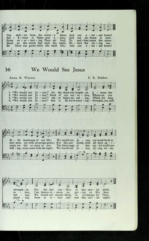 Singing Youth: for use in Missionary Volunteer meetings, summer camps, and church schools, and wherever young people gather to sing page 35