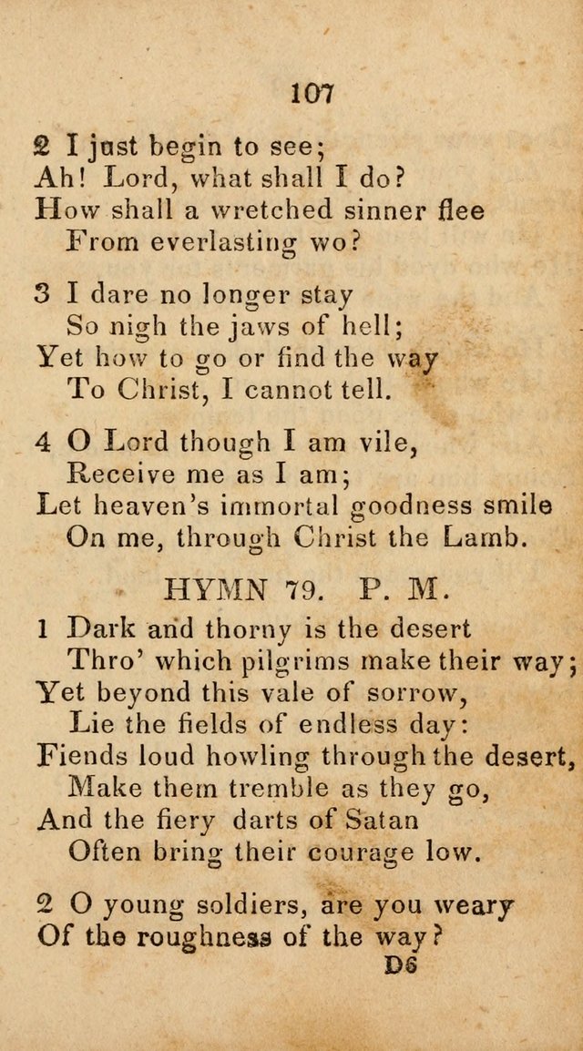 Songs of Zion, Being a New Selection of Hymns, Designed for Revival and Social Meetings page 112