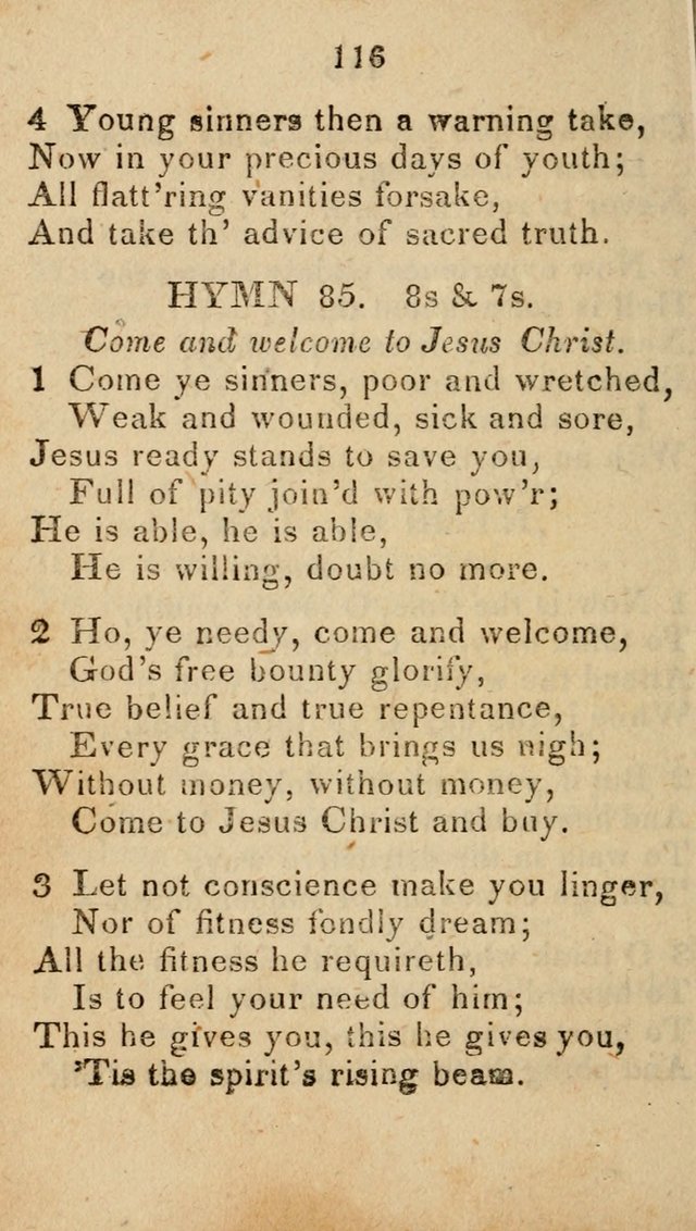 Songs of Zion, Being a New Selection of Hymns, Designed for Revival and Social Meetings page 121