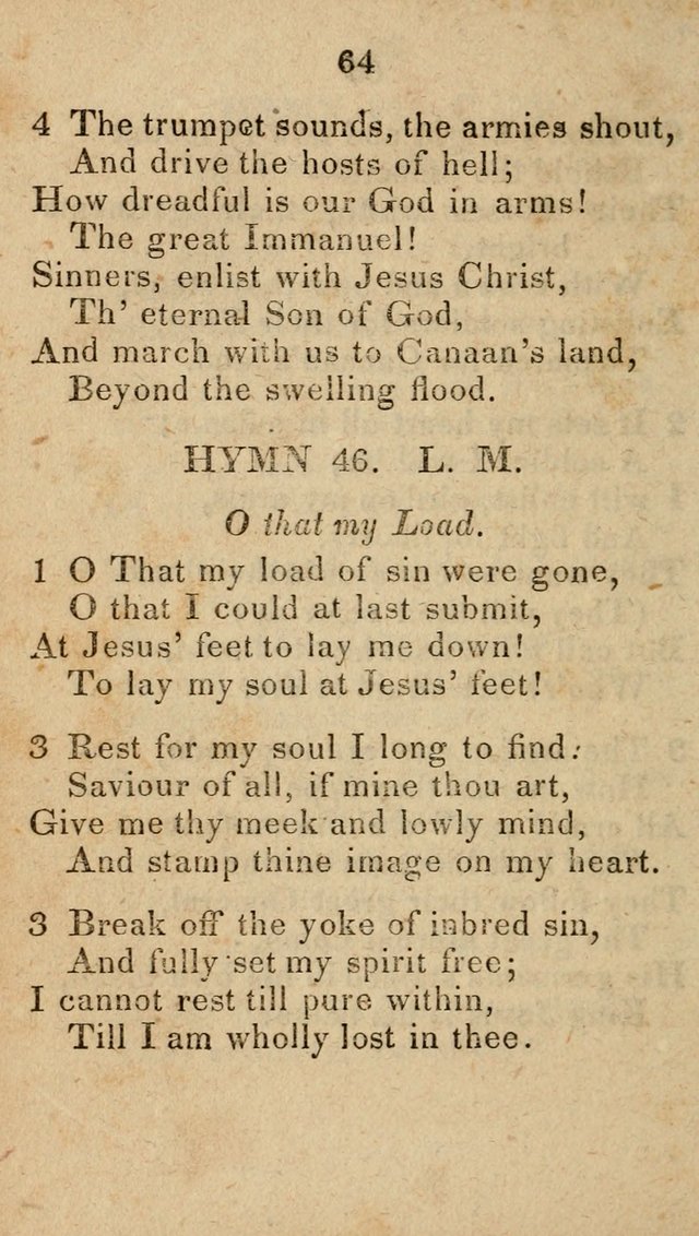 Songs of Zion, Being a New Selection of Hymns, Designed for Revival and Social Meetings page 69