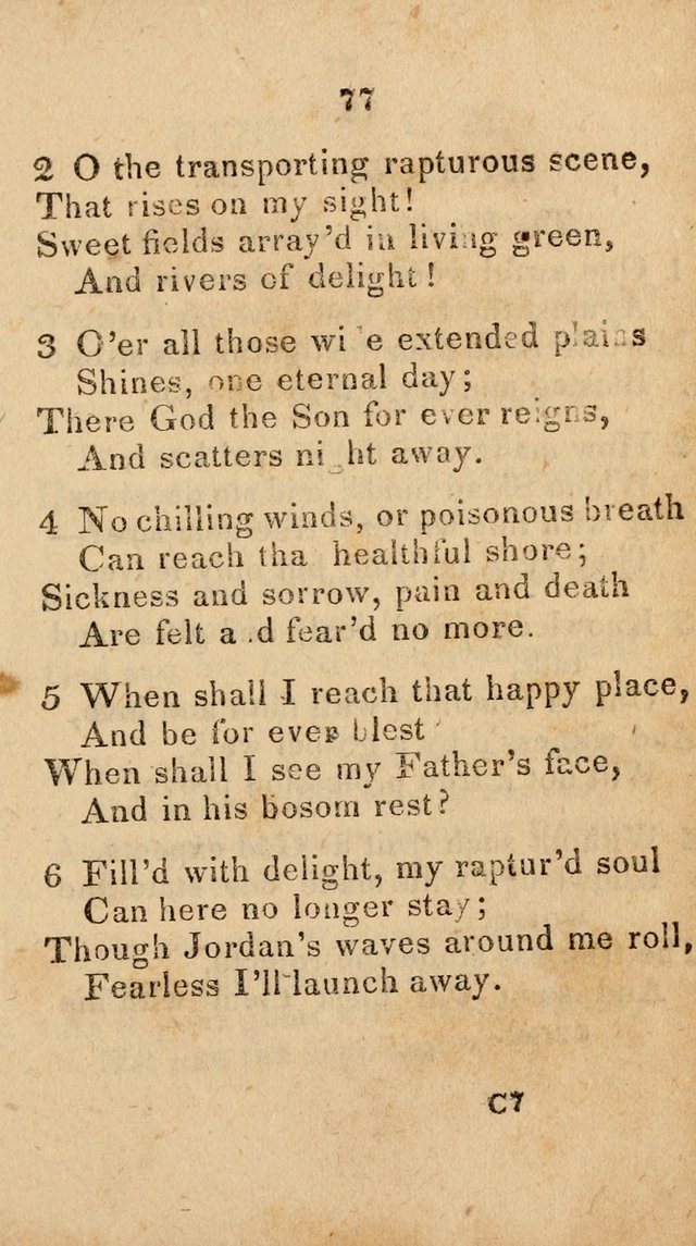 Songs of Zion, Being a New Selection of Hymns, Designed for Revival and Social Meetings page 82