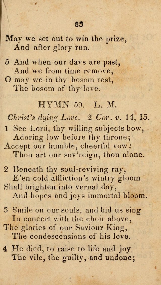 Songs of Zion, Being a New Selection of Hymns, Designed for Revival and Social Meetings page 88