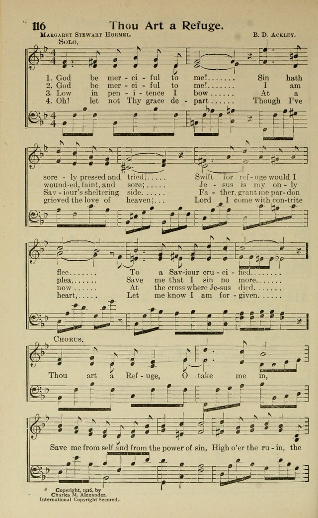 Songs of the Assembly: No. 1 page 110