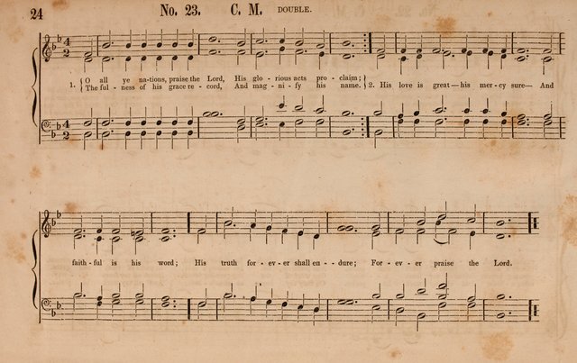 Songs of Asaph; consisting of original Psalm and hymn tunes, chants and anthems page 24