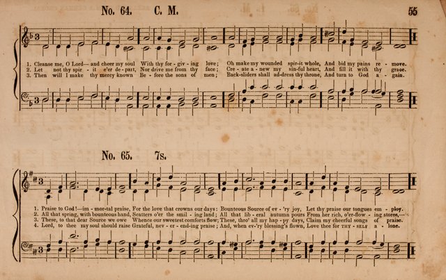 Songs of Asaph; consisting of original Psalm and hymn tunes, chants and anthems page 55