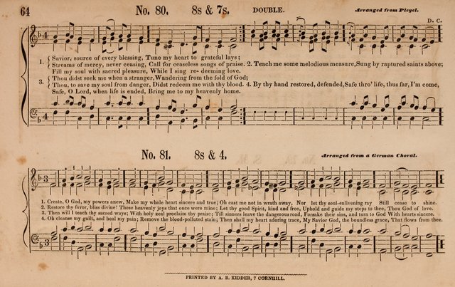 Songs of Asaph; consisting of original Psalm and hymn tunes, chants and anthems page 64