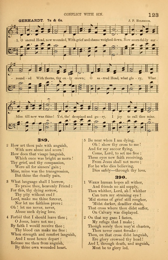 Songs of the Church: or, hymns and tunes for Christian worship page 123